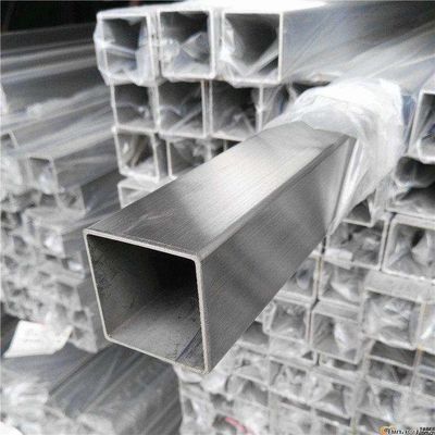 HL Finish Stainless Steel Square Pipe Aisi 201 202 304L 316L RHS SHS For Decoration