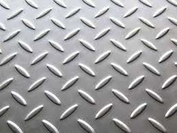 410 410L Checker Plate SS 304 , Stainless Steel Durbar Plate